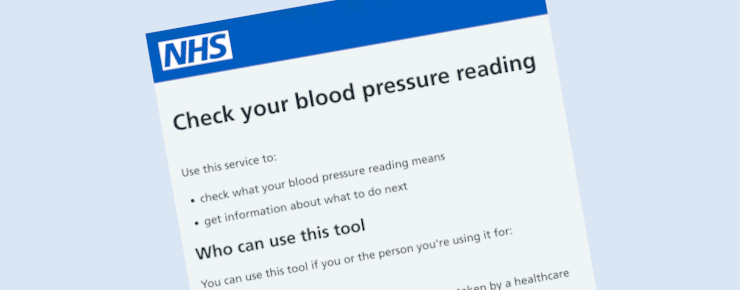 blood pressure banner