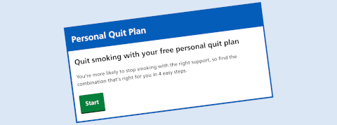 personal quit plan banner